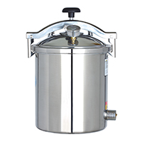 Portable pressure steam sterilizer 12L/18L/24L