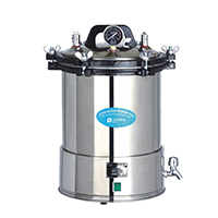 Portable pressure steam sterilizer LD series