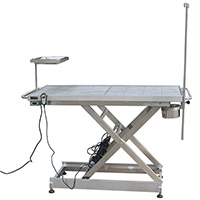 Stainless steel pet operation table