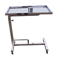Stainless steel simple auxiliary table LTV-01