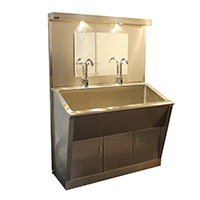 Stainless steel hand washing pool