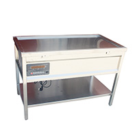 Stainless steel pet weighing and treatment table LTV-04