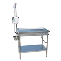 Stainless steel thermotherapy clinic treatment infusion table
