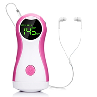 Fetal Baby heartbeat monitor at home 