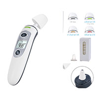 Infrared 3 in 1 object forehead and ear thermometer with probe covers