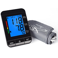 USB blood pressure monitor lcd display