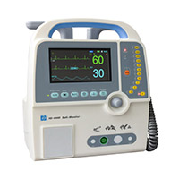 Monophasic Defibrillator Monitor HD-9000D