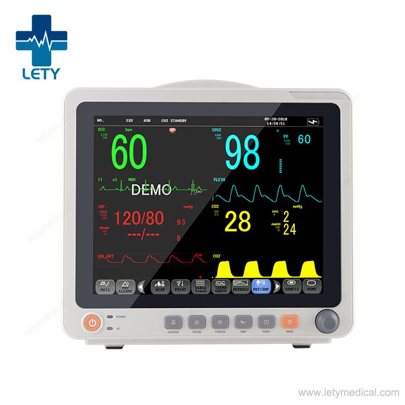 Touch screen patient monitor for sales