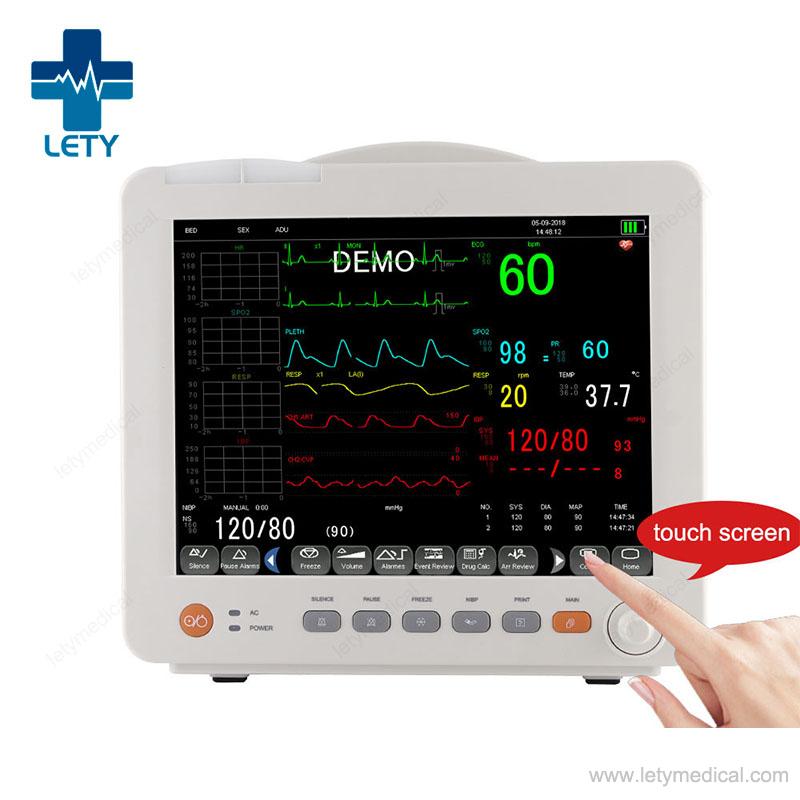 12.1 inch TNT color display patient monitor