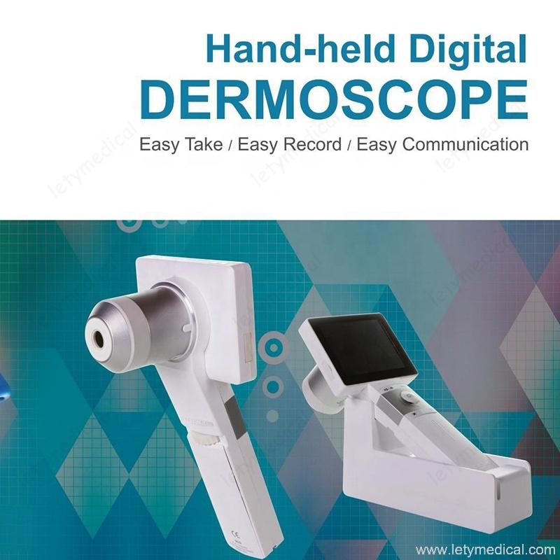 Digital Handheld Dermascope WiFi Video Handheld wireless Dermatoscope dermoscopy SKIN analyzer