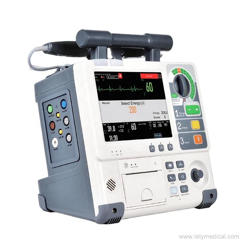 Medical Aed External Defibrillator Monitor with Defibrillation and Monitoring First-Aid