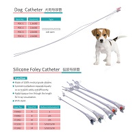 Factory High Quality dog Catheter Pet Urology catheter Cat Cather side open 1.3/1.6/2.0/2.6mm animal urinary tube